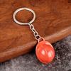 Hard Hat Keychain Portable Mini Helmet Design Bright Color Key Chain Compact Size Key Identifier Backpack Accessory