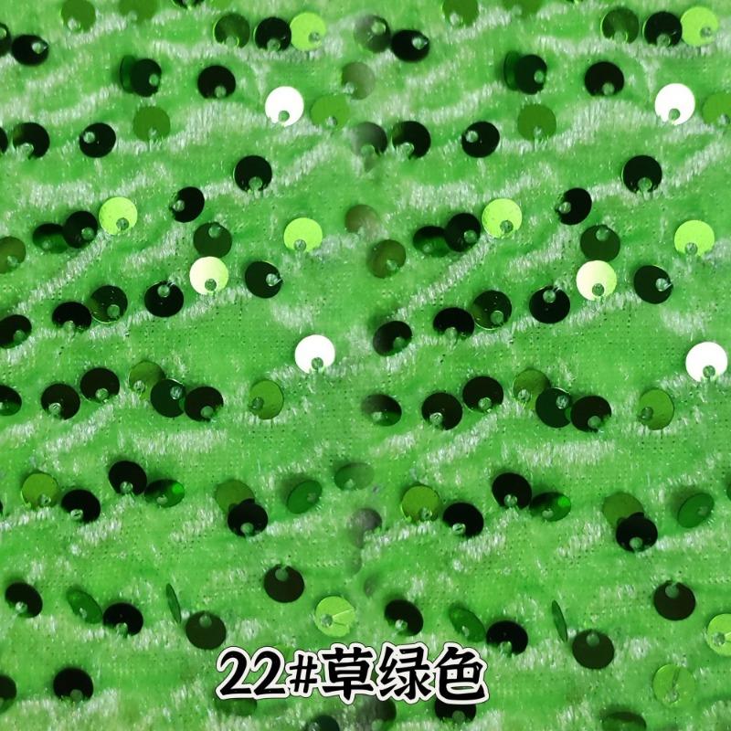 Evening Gowns Encrypt Shining 5mm Sequin Fabric Stretch Velvet Fabrics For DIY Wedding Elegant Party Dresses handmade DIY, etc