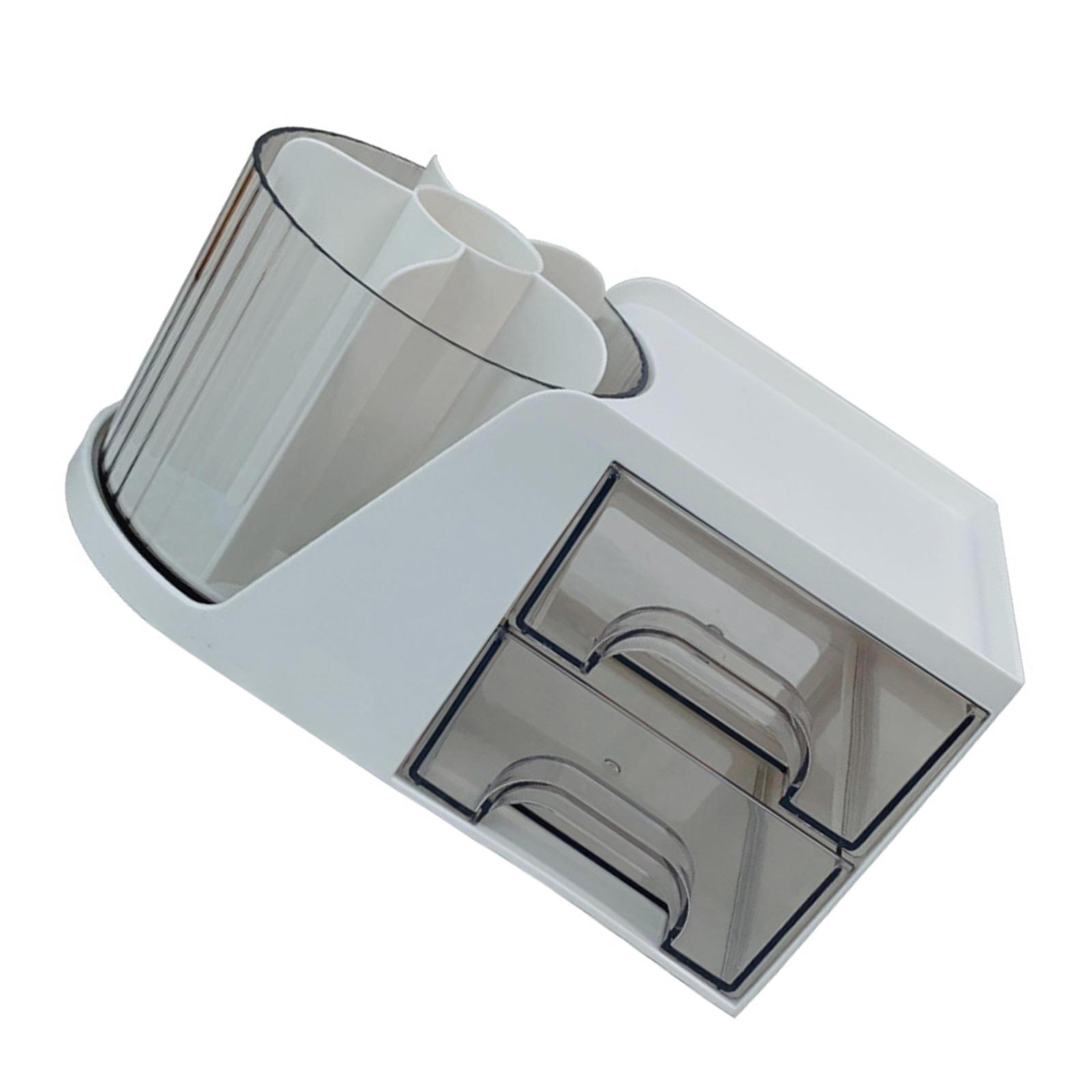 

Makeup Brush Holder 23x12.5x11.8cm Plastic Multilayer Drawer Type for Women and Girls Nail Accessories Storage Box 1