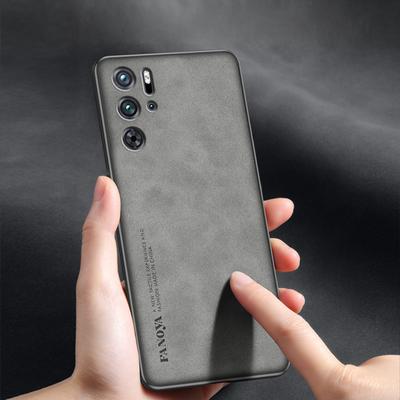 Skinsheep Leder-Telefonhülle für Red Magic 9S Pro Plus, matt, weicher Silikon-Stoßfänger, vollständiger Schutz, Rückseite für Nubia RedMagic 9 Pro Plus