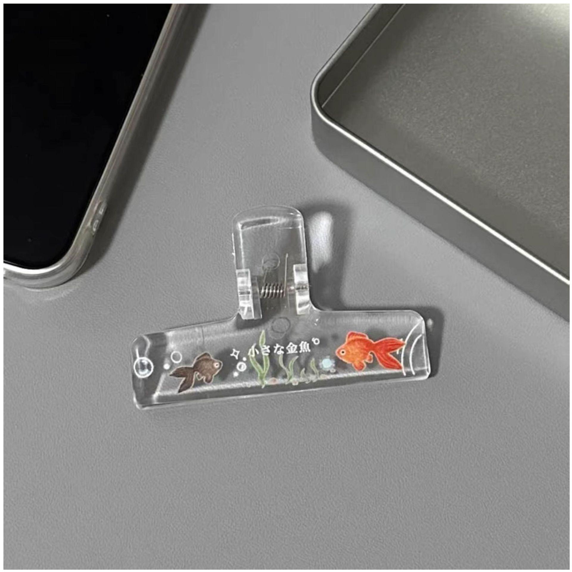 

Kawaii Black Cat Plastic Clip Cute Stationery Binder Clips for Journal Scrapbooking Planner Multifunctional Bill Notes Memo Clip