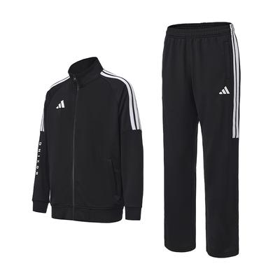Boxing 3-Stripes Classic Retro Straight Leg Pants Jacket Two-Piece Casual Sports Suit Unisex Suit TR30JR1BX+TR30PR1BX
