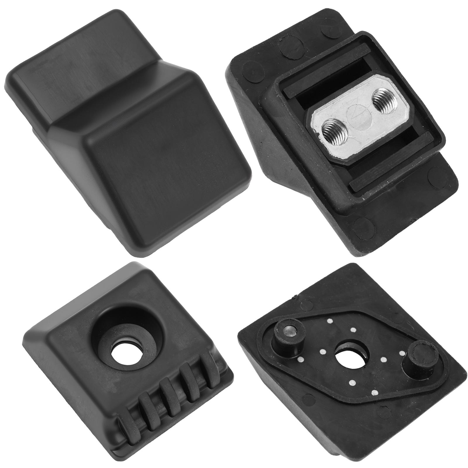 4pcs For Mercedes-Benz W124 A124 C124 Car Boot Trunk Mounting Lid Slam Bump Stop Buffer Rear Fender Stop 1247580044 1247580144 чёрный