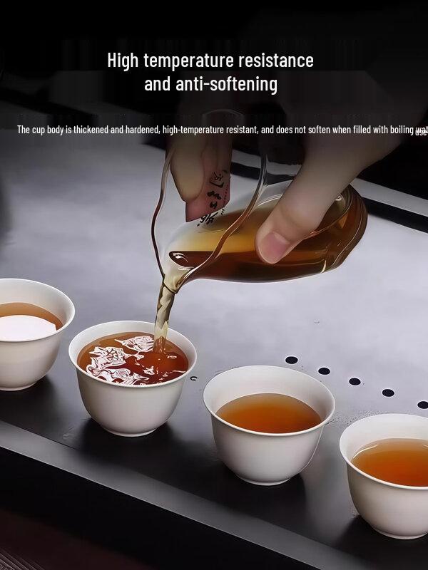 ZISIZ Disposable Rice Husk Kung Fu Tea Cup