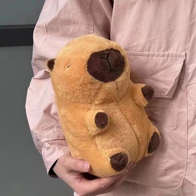 Internet Celebrity Explosion Kapibara Capybara Plush Doll Cute Guinea Pig Doll Grab Machine Doll Give Girl Birthday Gift