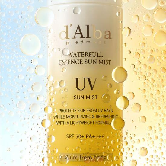 d'Alba Waterfull Essence Sun Mist SPF50+ PA++++ Protezione UV Idratante 50ml