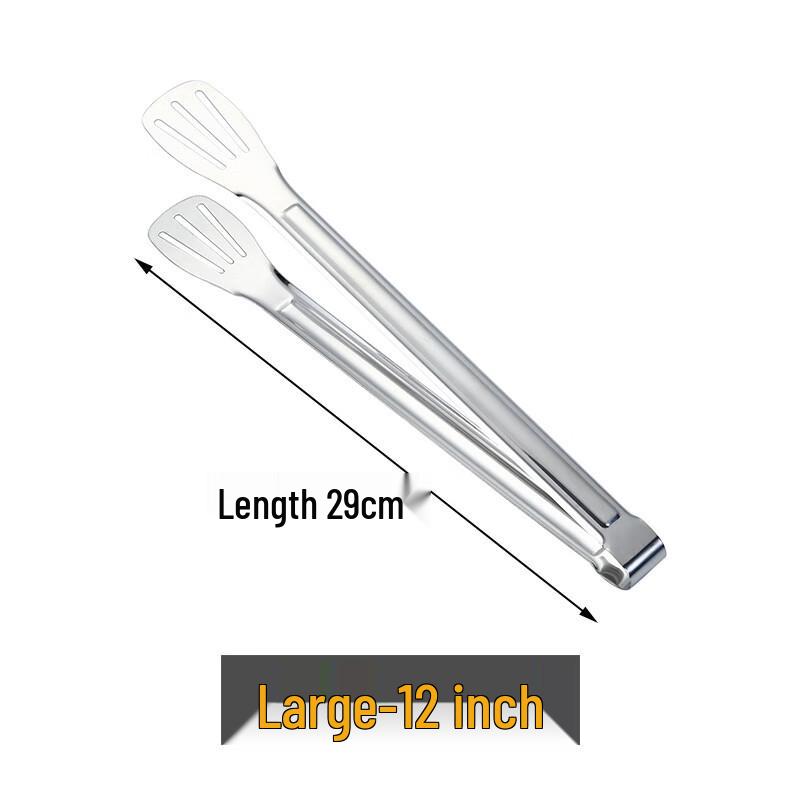 Stainless Steel Buffet & Food Tongs Set
