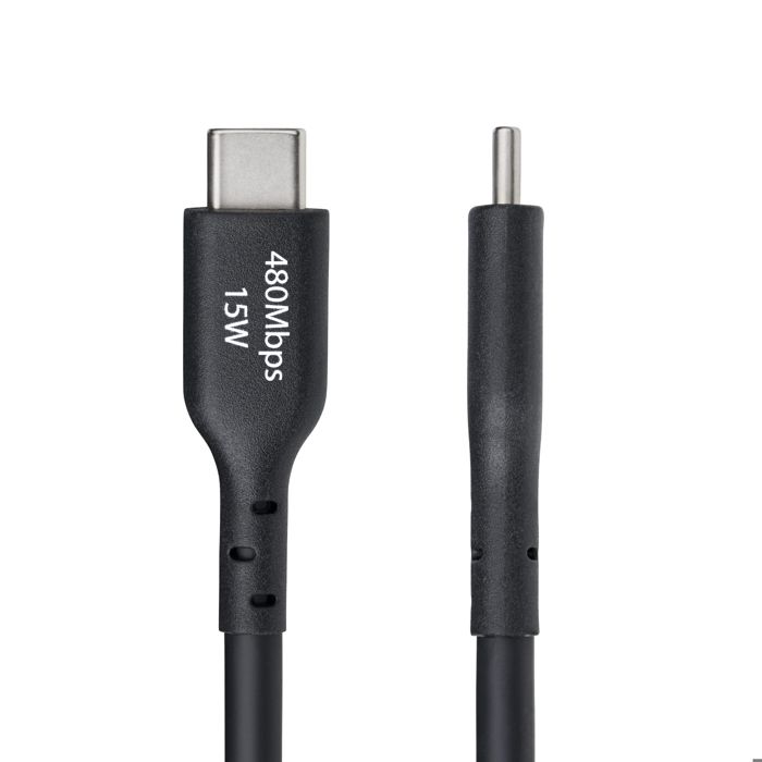 USB-A To USB-C Cable - STARTECH - 4m - 3A Fast Charging - USB 2.0 - Black