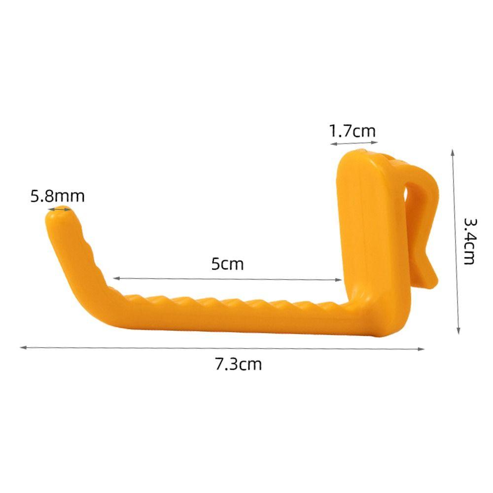 Goods Shelf Wall Hook Plastic Hole Board Hook Holder Durable Storage Racks  Home Decor