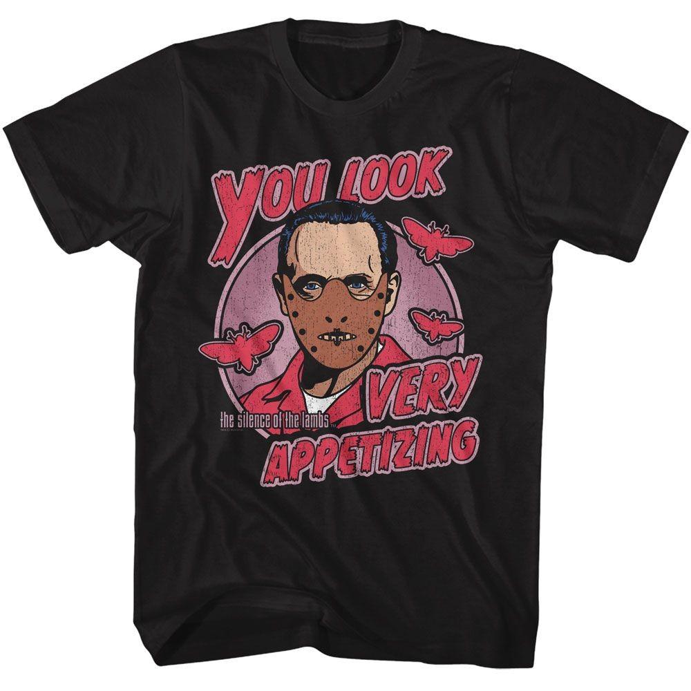 Тишина Очень Аппетитная Черная Кино Рубашка Унисекс Футболка M