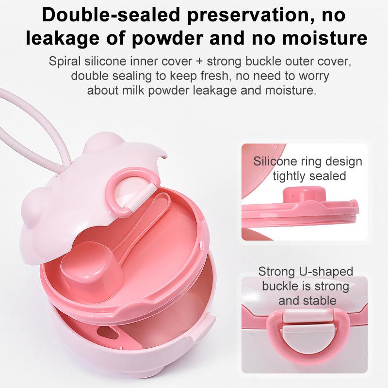 1Pcs Food Storage Box Milk Powder Container Baby Supplies Snacks Container Multi-function