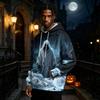 Men's Halloween Print Pullover Hoodie Long Sleeve Sweatshirt