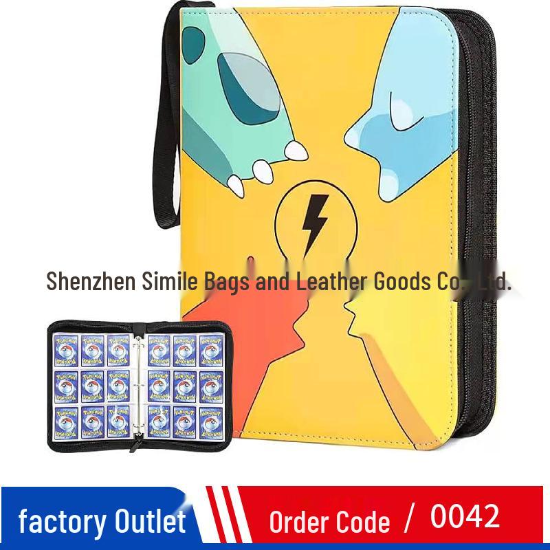 Pokémon & Yu-Gi-Oh Card Collection Album - EVA Game Card Storage Album