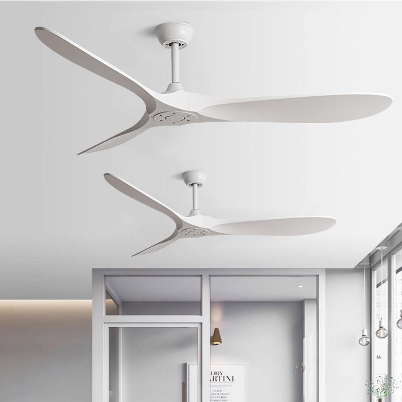Strong Wind Nordic Ceiling  Living Room Dining Room Industrial American Style Retro Commercial Variable Frequency Lightless Fan