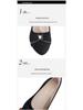 Women's Summer Suede Bow Low-Heel Rhinestone Casual Shoes