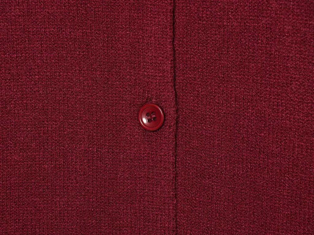 Women's Autumn Round Neck Knit Cardigan - Versatile, Solid Color