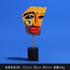 Abstract Face Colorful Twisted Statue Modern Art Resin Craft for Cafe Home Decor
