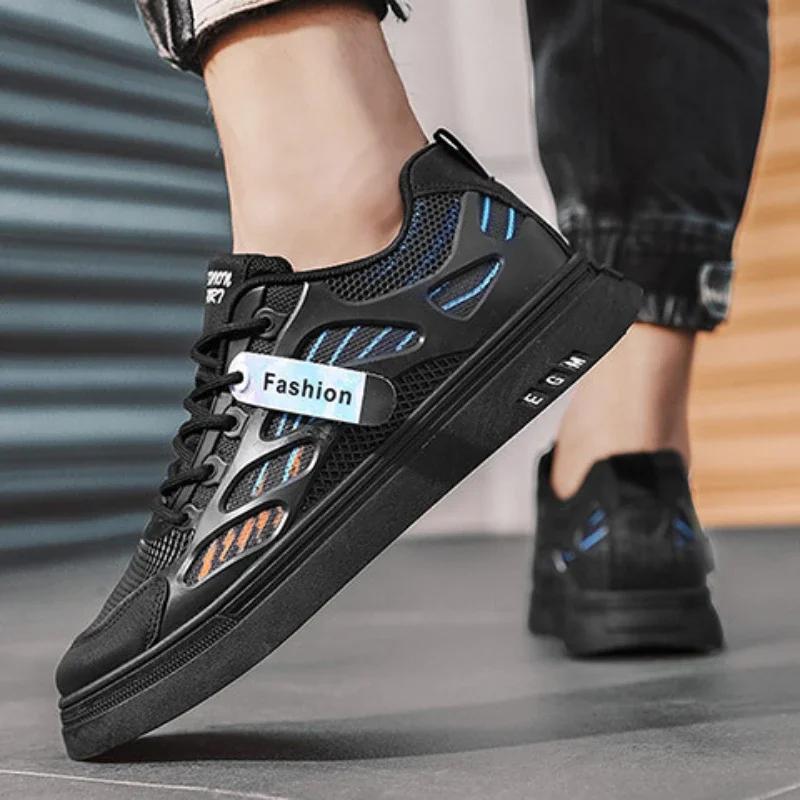 Fashion Mens Sneakers Men Lightweight Mesh Running Shoes for Men Breathable Sports Casual Shoes Unisex Walking Footwear Tenis Masculino