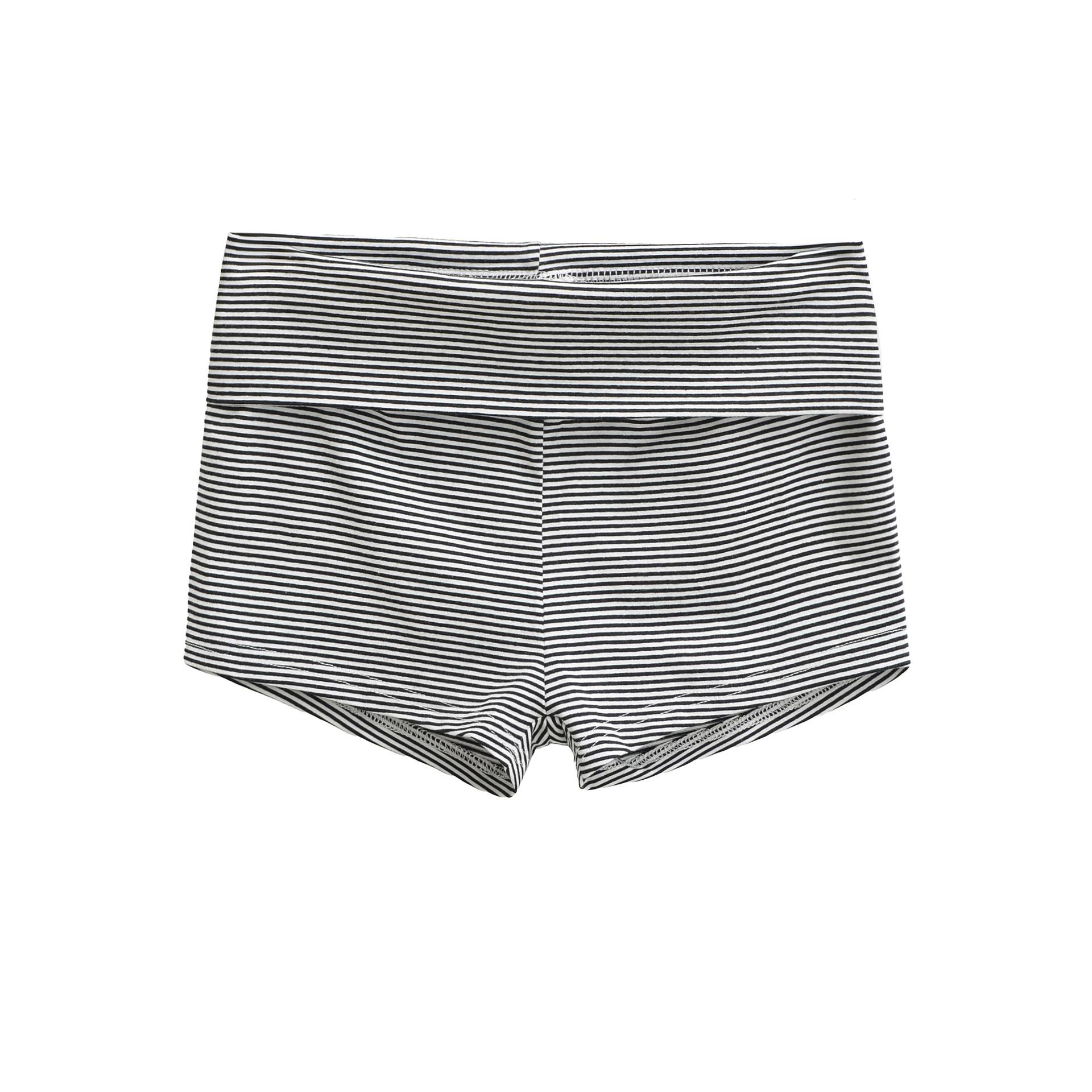 

Spicy Girl Low-Waist Striped Knit Shorts - Figure-Hugging Hot Pants for Autumn/Winter Large