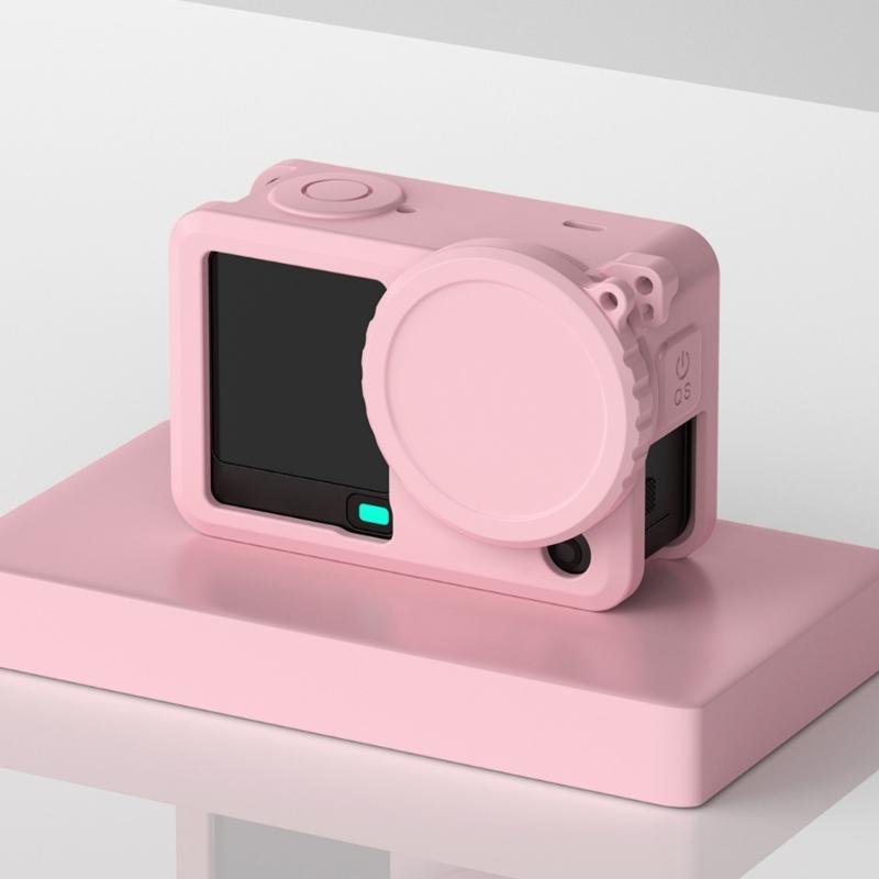 Perfect Silicone Cover For ACTION 6 Sports Cameras Easy Toolless Installation Button Accessibility Convenience