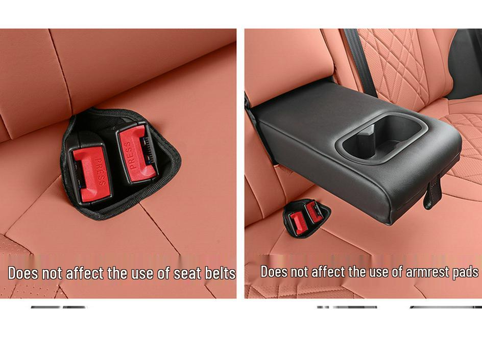 Changan Eado Perforated Leather Car Seat Cushion for Five Seats, All-Season