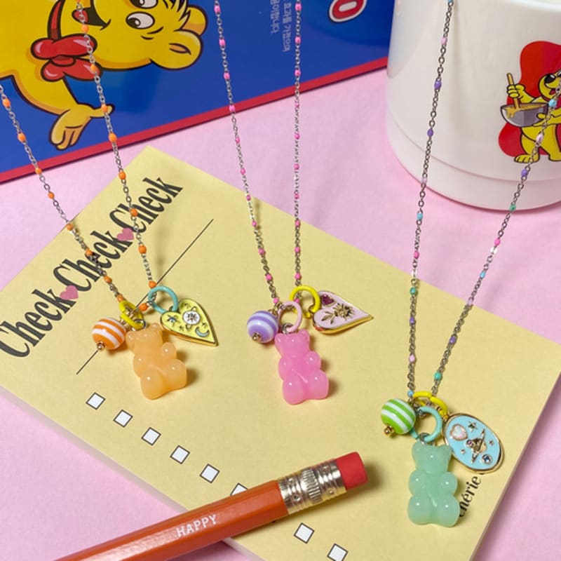 Tatiana Urlaubs- Gummibärchen- Anhänger- Halskette_NZ1183