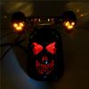 1 Pair Skull-shaped Motorcycle Signal Light Decoration Motorcycle LED Turn Signal Rear Brake Tail Light Universal Accessories