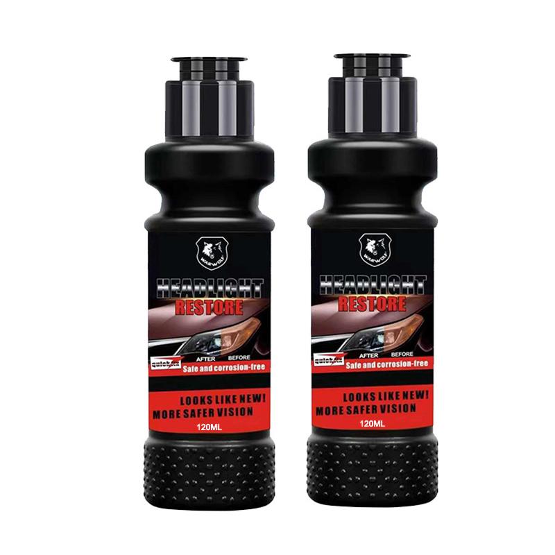Poliersets zur Restaurierung von Autoscheinwerfern, Scheinwerfer-Kratzer-Entferner, Reparatur-Reinigungspaste, entfernt Oxidation, Scheinwerfer-Polierflüssigkeit