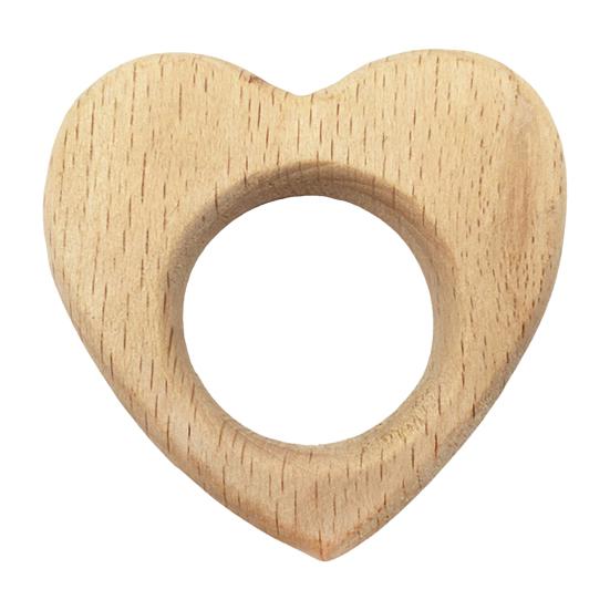 Juguetes Mordedores de Madera para Bebé Juguetes para Masticar de Madera de Haya Natural para Bebés Anillos de Dentición Educativos con Formas de Animales