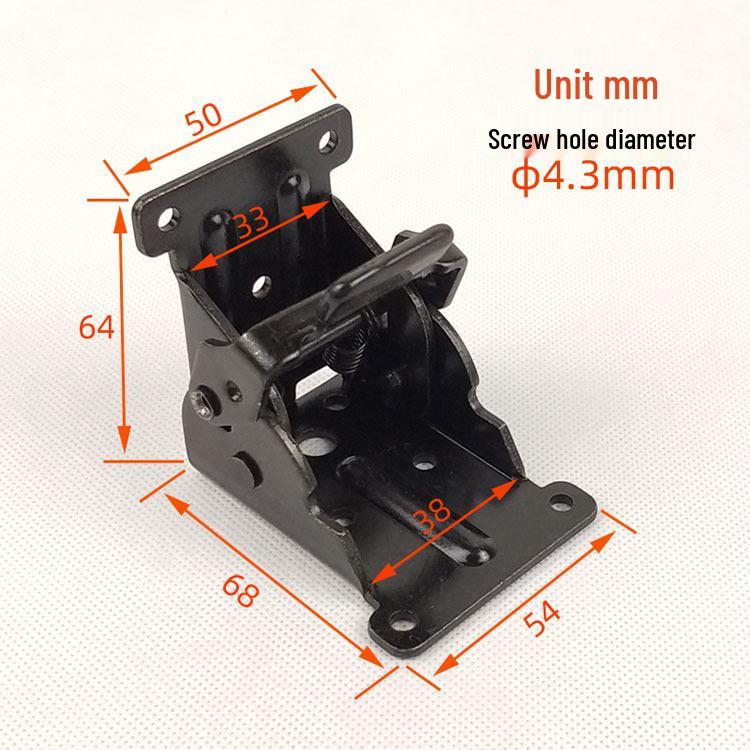 Αυτοασφαλιζόμενος Πτυσσόμενος Μεντεσές 90° για Τραπεζάκια Καφέ και Έπιπλα RV
