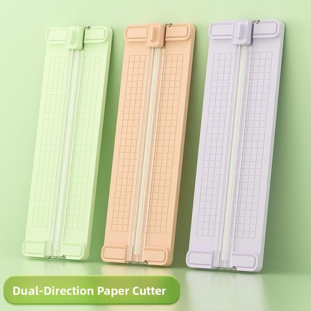 Precision 4-in-1 Paper Cutter Bidirectional Cutting 360-degree Craft Paper Cutter Creasing Dotted Anti-Slip Shredder