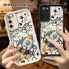Phone Case: 2D Flat, Suitable for Samsung Galaxy A34 A35 M05 M06 S20 S22 S21 FE Plus 5G Protective Case, Cartoon Rocket, Perfect Christmas and Hallowe