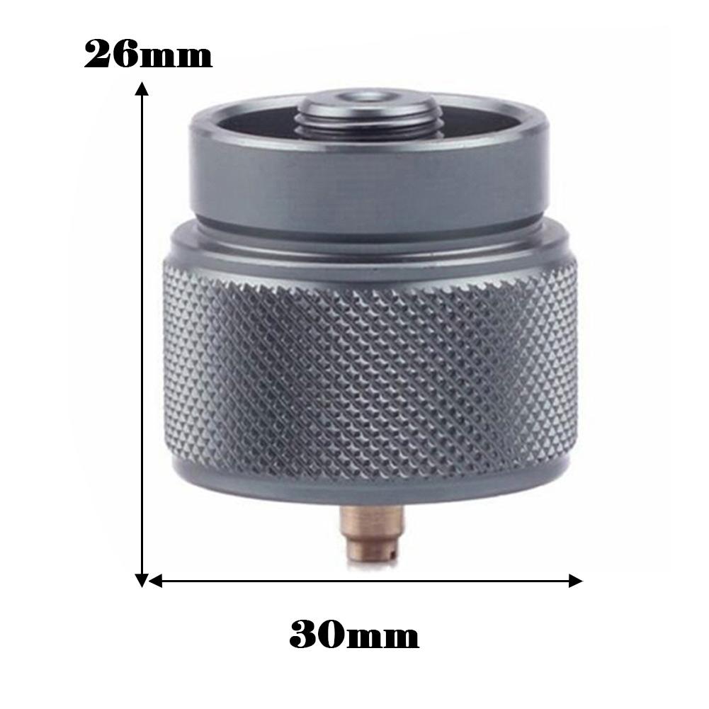 Outdoor Gas Refill Adapter Reusable Aluminum Alloy