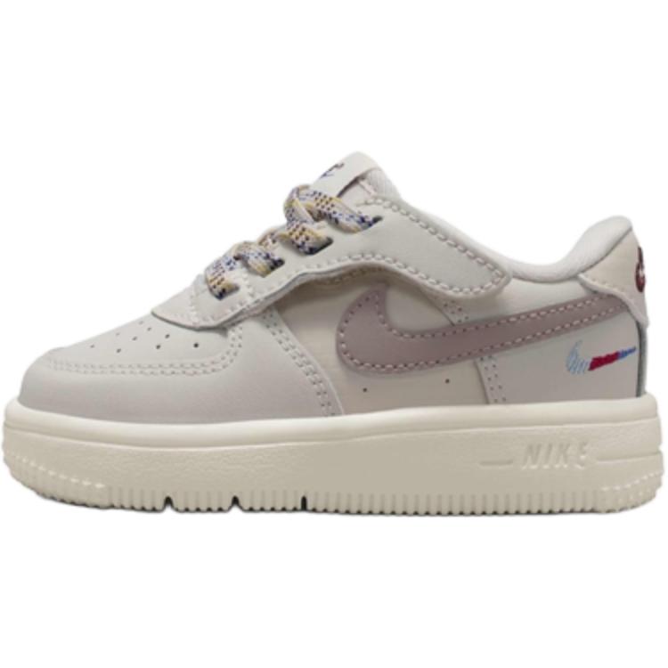 

Nike Force 1 Low LV8 Easy On Классические Универсальные Низкие Кроссовки для Ходьбы Детские кроссовки Коричневый IH4497-100 23.5