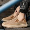 New Men's Summer New Single Shoes Lightweight Breathable Sports Mesh Shoes Casual Wear Resistant Cloth Shoes