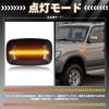 NEIFILES LED Side Marker Turn Signal Fender Marker Lamp Fits Toyota Land Cruiser 100 Land Cruiser Prado 90 Hilux Surf 180 Windom 20 FJ Cruiser Vehicle