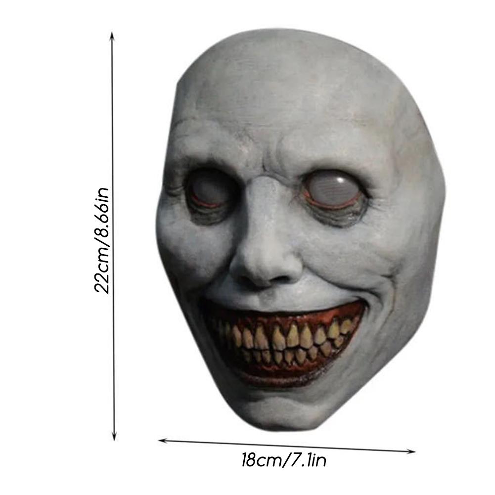 Scary Jokers Mask Halloween Walking Dead Cosplay Full Face Zombie Costume Prop Comfortable Breathable Bring Lasting Horror Fun