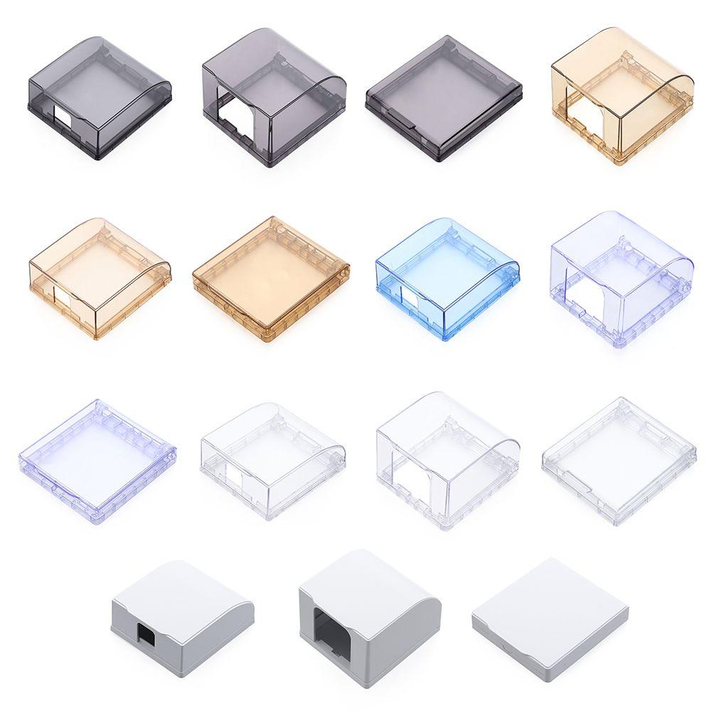 Splash-Proof Box Self-Adhesive Electric Plug Cover Wall Socket Waterproof Box Switch Protective Cover Protection Socket