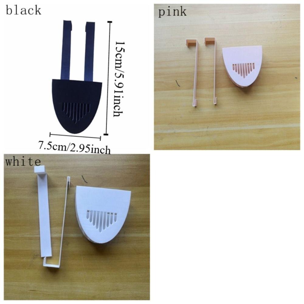 Plastic Toilet Tank Cleaning Tablet Holder Hanging Bleach Tablet Bracket Residential