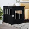 VidaXL Dog Cage Furniture, Dog Kennel with Lockable Door, Dog House, Living Room Side Table, 838331