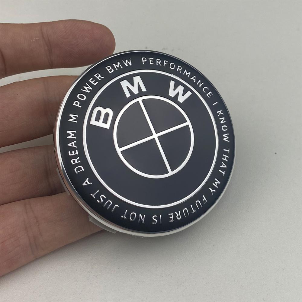 ta30-4Pcs 56/68mm Wheel Center Caps Emblem Badge For BMW 50th Anniversary E90 E60 F10 F20 G20 G30 E53 E85 E70 E84 F48 1/3/5/7 Series