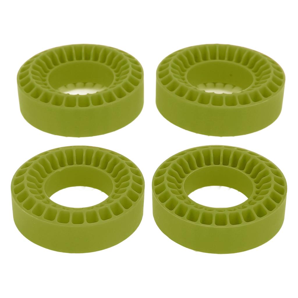 4PCS RC Inserts Fit for 1.0 Inch Tires Silicone RC Wheel Insert for 110 RC Crawler Car Accessories