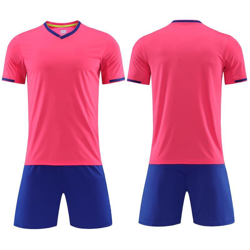 Football Suit Men'S Football Sports Clothing Children'S Training Clothes Short-Sleeved Football Jersey Team Uniform