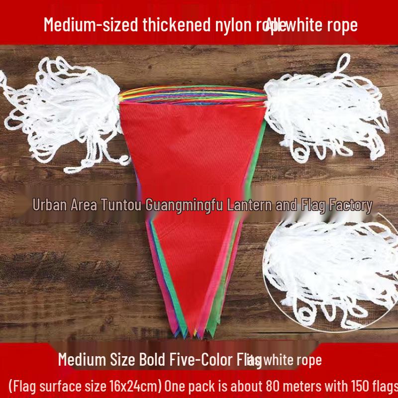 Outdoor Triangle Pennant for Events and Weddings: Ceremony and Venue Decoration Flags