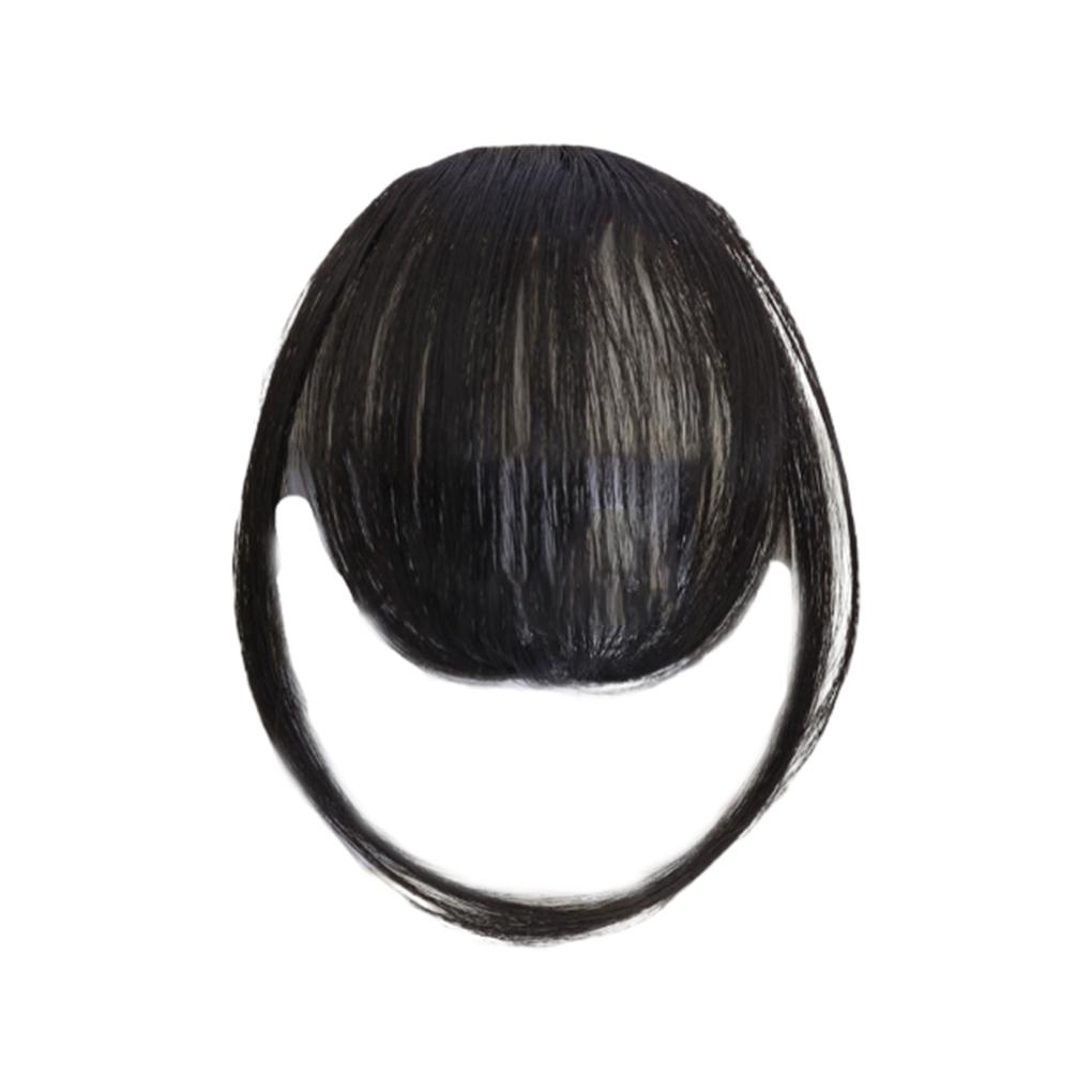 Естественная красота с накладными прядями, дающими свободу носить челку