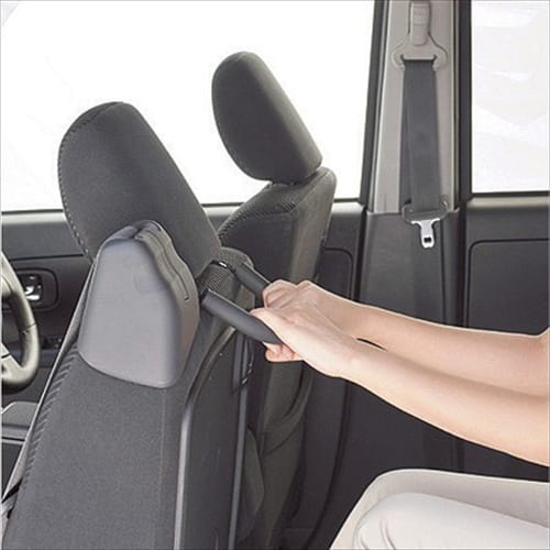 Carmate: Grab It and Feel Safe. Taxi Grip for Easy Getting On and Off Soft Grip 2 Black CD12