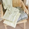 Velvet Couple Pajamas: Plaid Thin Velvet with Side Pockets, Loose Fit Men's and Women's Homewear Set for Autumn, Winter, and Spring