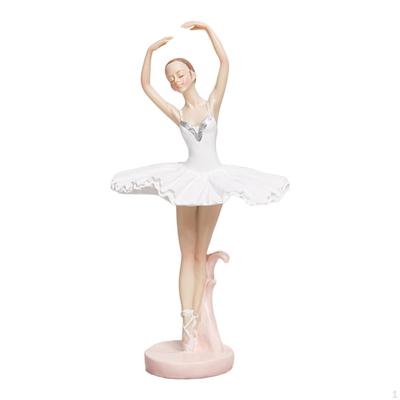 Ballerina Figurine Desktop Ornament Europäischen Stil Souvenir Geschenke Harz Mädchen Skulptur für TV