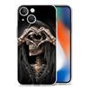 Phone Case For iPhone 17 Cases iPhone Air 16 15 12 13 14 Pro Max 7 8 Plus 16Pro iPhone11 Cover Grim Reaper Skull Skeleton