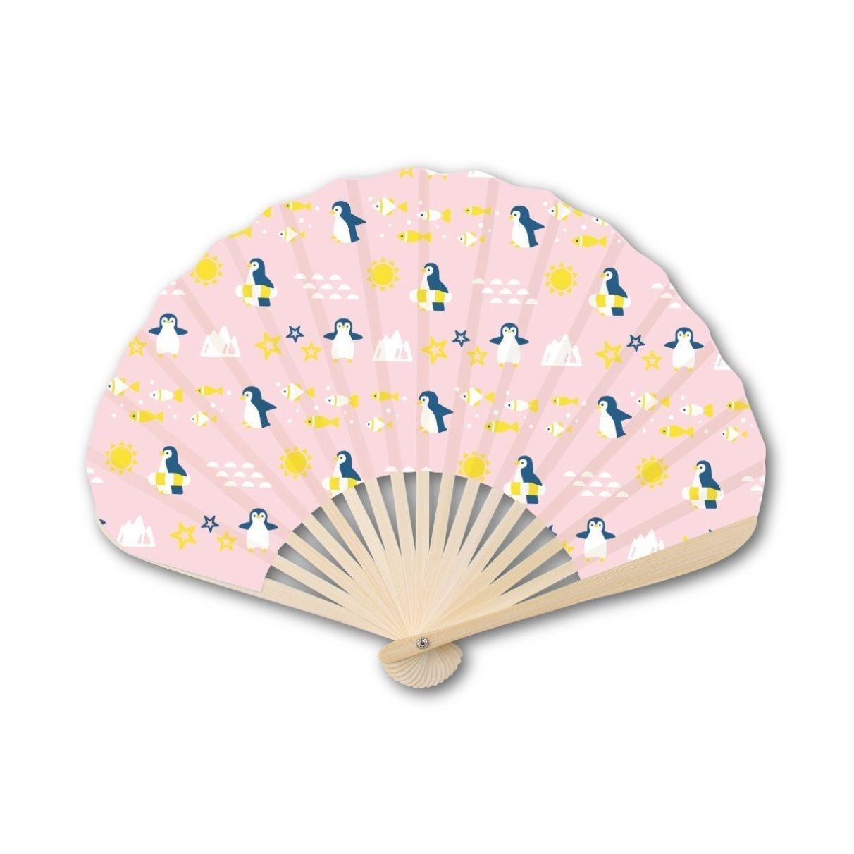 

Новый Японский Календарь Складной Веер Летние Каникулы 696 Пингвин